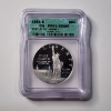 Image 1 : ICG PR69 DCAM GRADED 1986-S United States 90% Silver Statue of Liberty Commemorative Dollar 