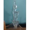 Image 3 : 2 Pc Lot - Triple Candle Holder & Floral Basket As shown
