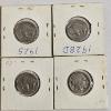 Image 2 : 1925, 1928-D, 1937, And 1937 Buffalo Nickels