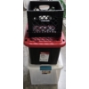 Image 1 : Three Excellent Condition Storage Containers Including Plastic Milk Crate, 12 Gallon Hyper Tough Hea