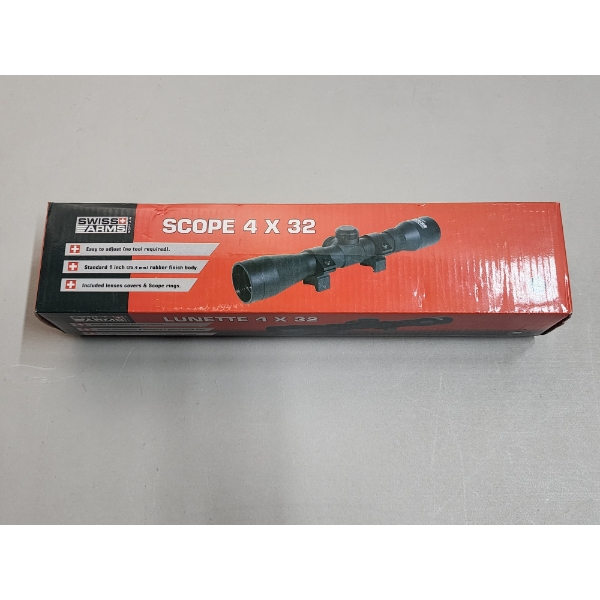 Swiss Arms Scope 4x32 with Original Box & Paperwork
