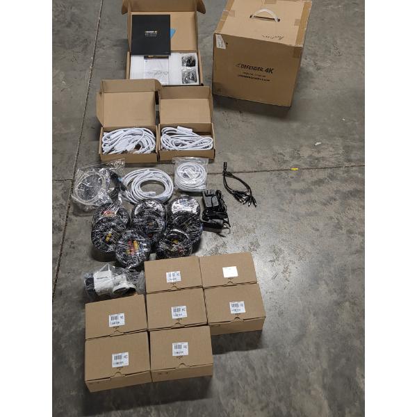 New In Box- Defender 4k Eight Camera Security System