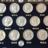 Image 3 : Incredible Set: United States Mercery Dimes 1941-1945 P/D/S Mints - Face Value: $1.50