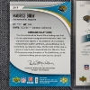 Image 7 : Two Upper Deck AUTOGRAPHED Jacksonville Jaguars NUMBERED Rookie Football Trading Cards Ft PATCH!