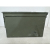 Image 1 : Authentic U.S. Government Metal Ammo Box 6" X 12" - Little Surface Rust - Seal Is New - Heavy Duty