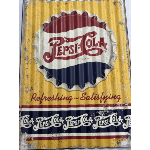 Novelty Pepsi-Cola 16"x11" Metal Sign - Brand New