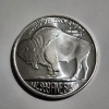 Image 3 : One Troy Ounce .999 Fine Silver Indian Buffalo Round 