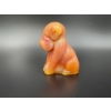 Image 7 : Degenhart Dogs - Tangerine - Adorable Uranium Glass Dog Figurine - ~2.5 inches 