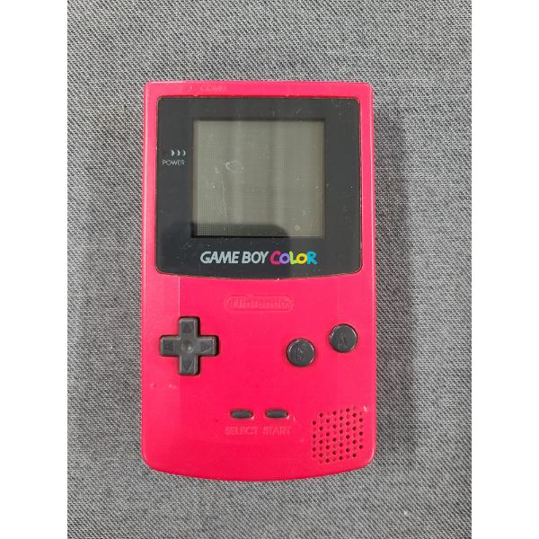 Game Boy Color Magenta - Missing Battery Compartment Cover