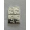 Image 1 : Four Valcambi Suisse .999 Fine Silver Bars Weighing 1 Gram Each ~ 4 TOTAL GRAMS .999 FINE SILVER