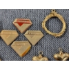 Image 6 : 10K Gold Jewelry Lot Including Ring, Pendant, Pins (No Posts) & More - Weighs 24 Grams Total