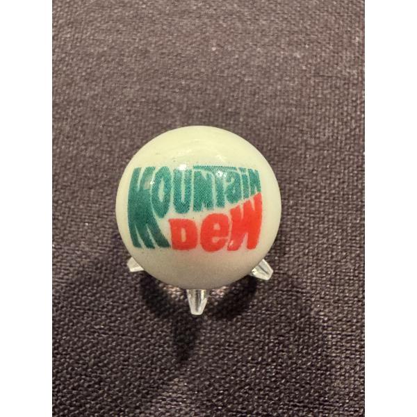 Vintage Mountain Dew Promotional Advertising Marble - Mint Condition