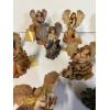 Image 2 : Angel Statues - Set of 11 Angels with Certificate of Authenticity Card and Charm 