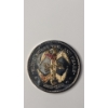 Image 2 : 1985 Silver Plated With Gold Highlights Winston Churchill 20th Anniversary Double Eagle Comm Medal