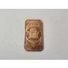 Image 2 : 1 AVDP oz .999 Fine Copper Bar - Lady Liberty Design 