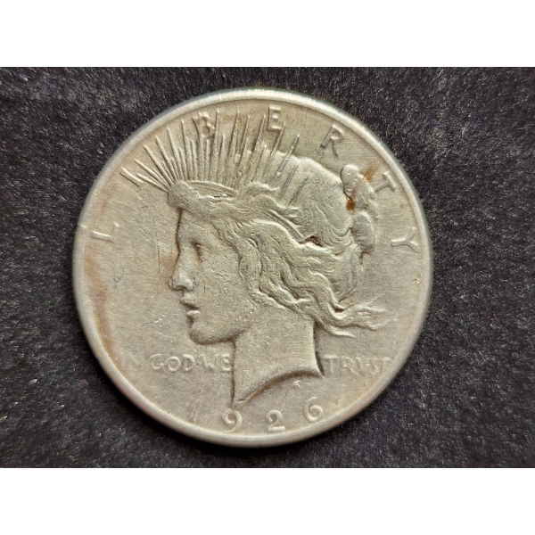 1926-S Silver United States Peace Dollar
