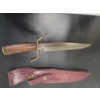 Image 2 : 13'' Bowie Knife And Sheath