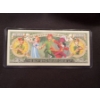 Image 2 : Vintage Disney Peter Pan One Million Dollar Bill - Mint Condition