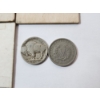 Image 10 : Five Assorted U.S. Nickels: 1905, 1910 & 1911 "V" / 1930 & Unknown Year Buffalo Nickels 