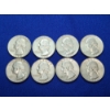 Image 1 : Assorted Years 90% U.S. Silver Quarters - Face Value $2.00