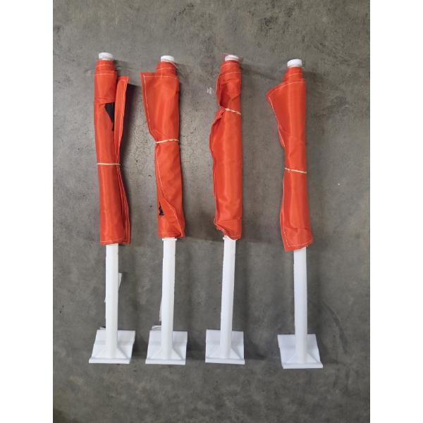 Four Brand New NFL Cleveland Browns Vehicle Flags 