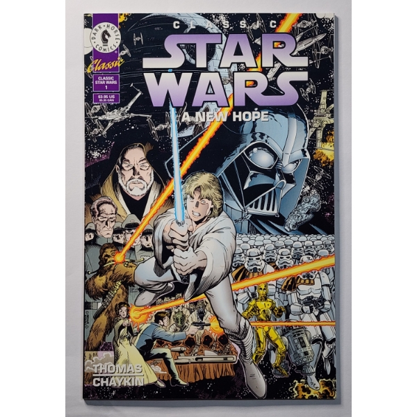 Star Wars A New Hope Dark Horse Comics Classic Star Wars #1 IN INCREDIBLE CONDITION 