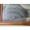 Image 3 : Excellent Condition Vintage 23''x29'' Framed & Signed Remarkable "Girl Of Valdarno" Lithograph 