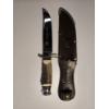 Image 2 : (2) Hunting Knives with Leather Sheaths
