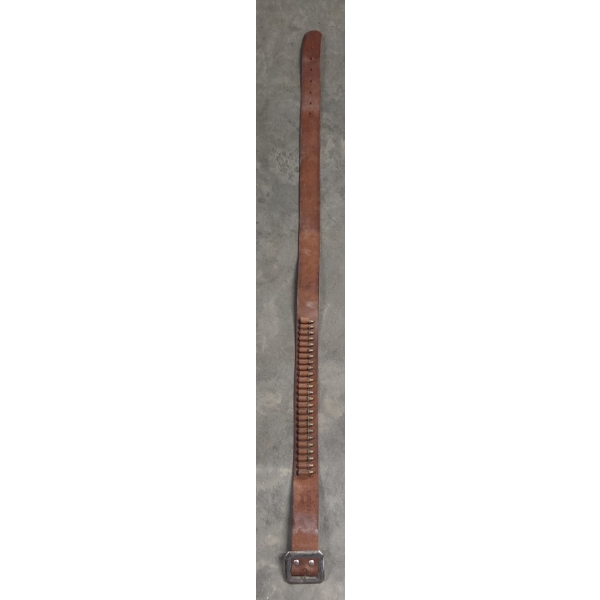 Wonderful Condition Vintage Leather Ammo Belt