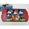 Image 2 : Vintage 1970's H.J Stotter Disney Mickey & Minnie Mouse Art Clear Vinyl 18" Beach Mat & Disney Store