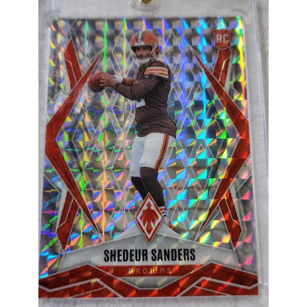  2025 Panini - Phoenix Shedeur Sanders ROOKIE Browns Football Card - High Grade Card - Mint