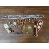 Image 1 : Lot of Assorted Costume Jewelry & Decorative Glass Bowl 