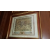 Image 3 : Vintage Set Of Framed Maps Of The World 23" x 18" Both Nicely Done See Pics