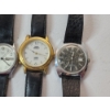 Image 4 : Lot of 6 Assorted Timex Watches with Leather Bands