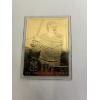 Image 1 : 1996 Babe Ruth #30 NY Yankees 22kt Gold Foil Collectible Card in Sealed Plastic with a small tear in