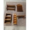 Image 1 : *Pick Up At Mantua Home-No Shipping Available* Excellent Collection Of 5 Wood Wall Shelves 