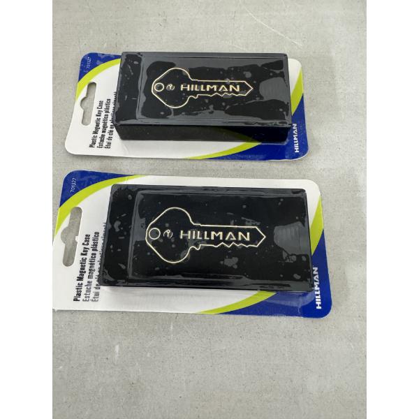 2 - Brand New Hillman Magnetic Key Case - Hide Your Keys So You Don't Get Locked Out 