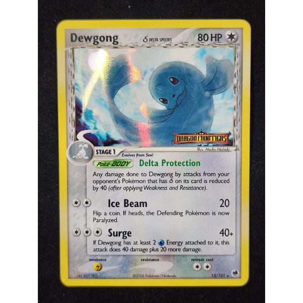 Dewgong Delta Species 15/101 Holo Rare Vintage 2006 Pokemon Trading Card