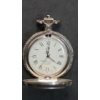 Image 6 : American Historic Society Quartz Pocket Watch & Coin Replica Necklace 