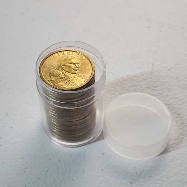 Tube of 20 2009-P U.S. Susan B. Anthony Dollars - Face Value $20.00