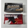 Image 2 : 9mm LUGER 147gr Ammo & Ammo Box - American Eagle & Blazer