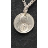 Image 4 : Free Mason Stamped Lincoln Head Cent Necklace With Long Chain & Costume Pendant & Ring
