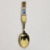 Image 1 : Anton Michelsen Danish Gilded Sterling Silver And Enamel Commemorative Royal Wedding Spoon (49.1g)