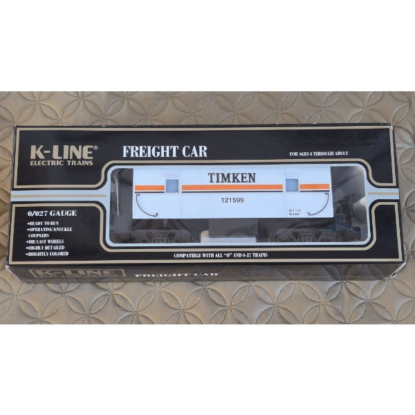 Pickup In Canton - Special Ohio - K-Line "Timken" Freight Car #121599 Brand New In Box