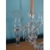 Image 8 : Vintage Triple Candelabra As Shown - Crystal Accoutrements
