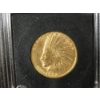 Image 3 : 1932 United States $10 Gold Indian Coin Minted by Philadelphia Mint in Protective Slab~ AGW: 0.484oz