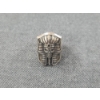 Image 1 : Egyptian Pharaoh Sterling Silver Ring Weighing 73 Grams