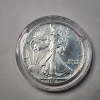 Image 1 : Stunning 1991 American Silver Eagle - 1 oz .999 Fine Silver $1 Coin in Capsule