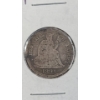 Image 3 : United States 1891 Seated Liberty 90% Silver Dime 