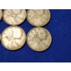 Image 6 : x6 Assorted Canadian 80% Silver Quarters ASW: 0.15oz Each / Total: 0.90oz